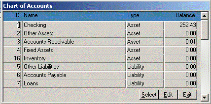 MS Access Account Form for phone service sales