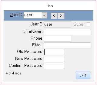 Form to add new user to Access database