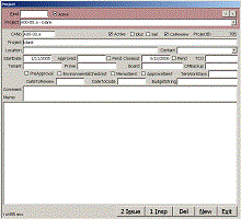Questionnaire for environmental inspections