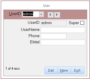 User form for Access 2007-2019 database security